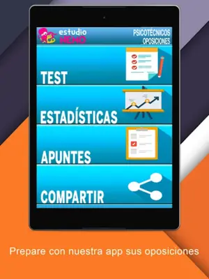 Psicotécnicos para Oposiciones android App screenshot 3