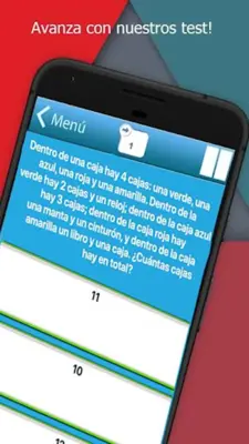 Psicotécnicos para Oposiciones android App screenshot 4